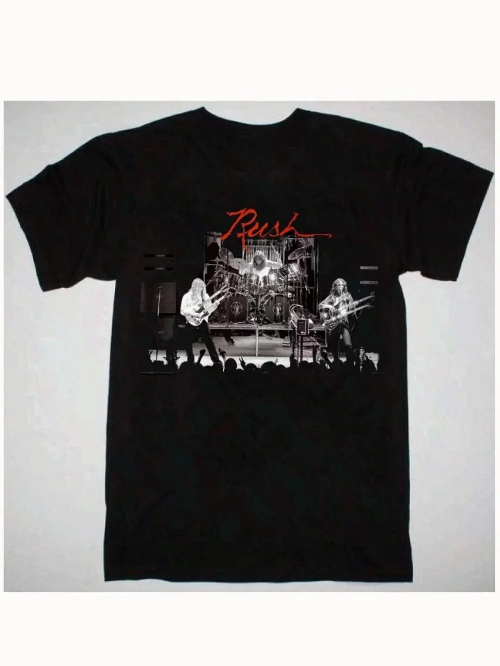 Rush Classic Rock Live Concert Graphic T-Shirt